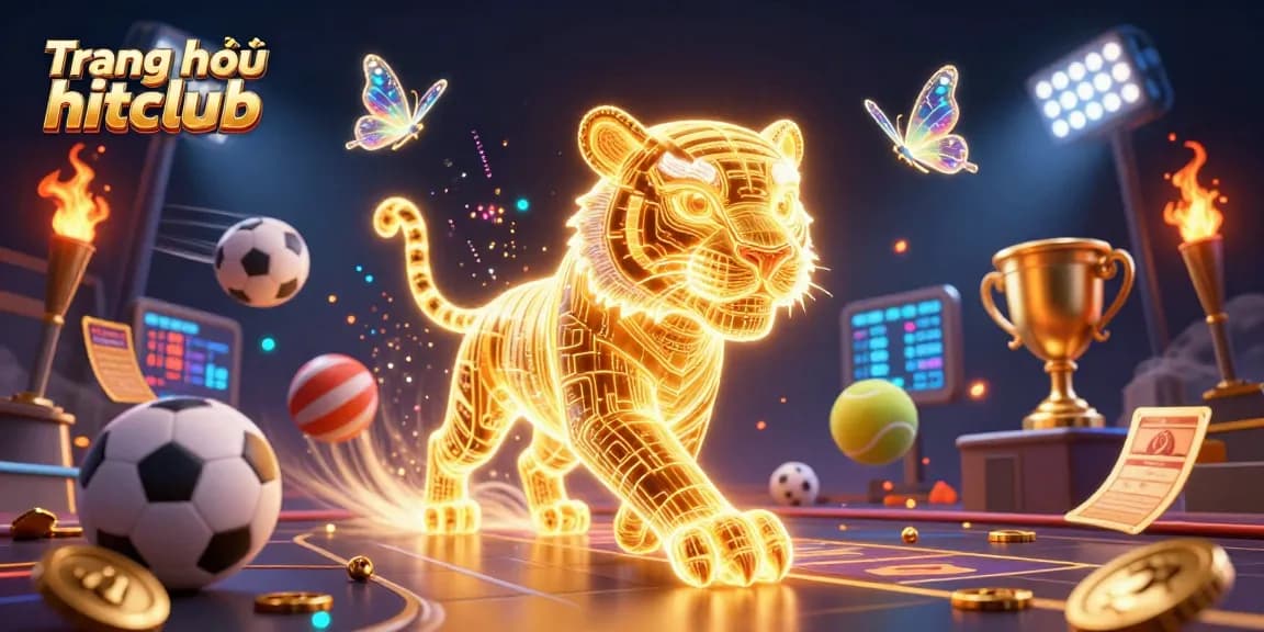 Join the excitement on Trang chủ hitclub with vibrant visuals and dynamic gaming elements in a thrilling casino scene.