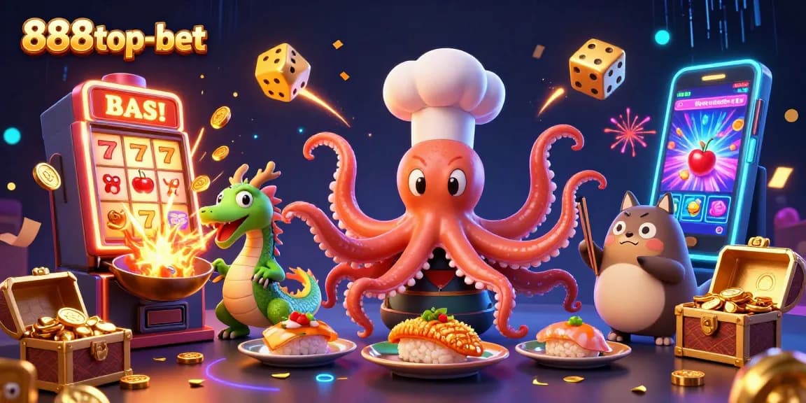 Spin the reels at 888top-bet with dynamic casino elements and vibrant characters!