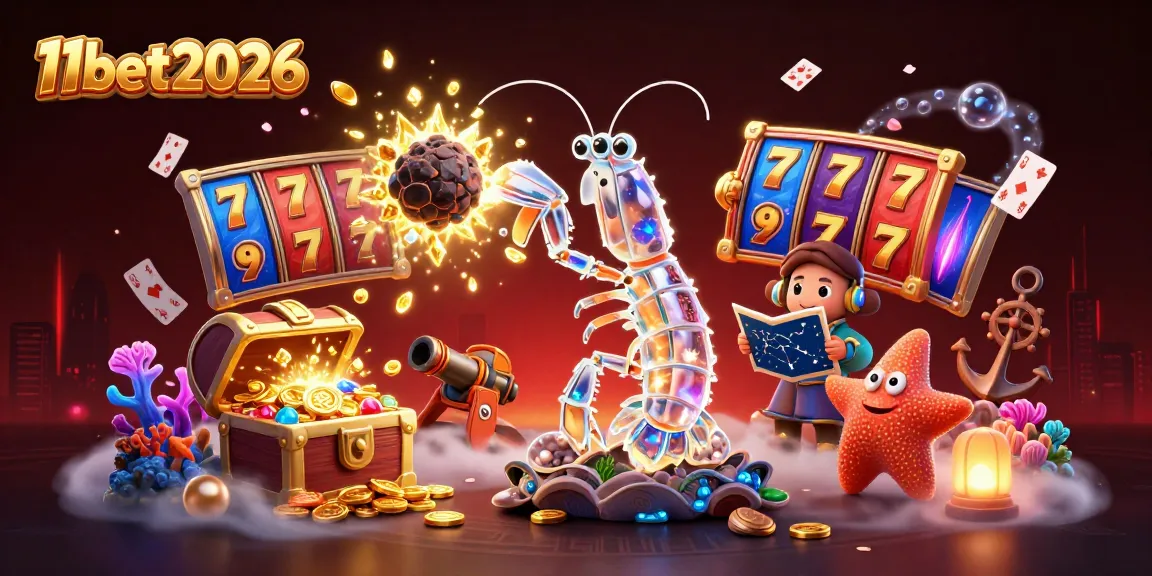 Experience the excitement of 11bet2026 as a galactic samurai punches through an asteroid with bursting gems.