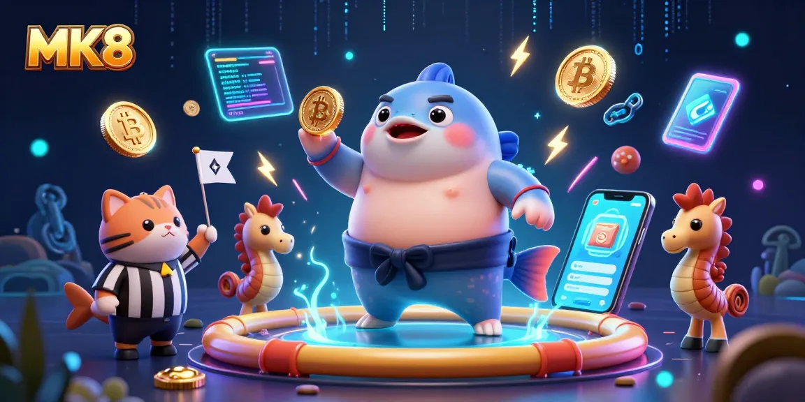 Play winning games on MK8 with energetic fugu, catfish, and blockchain elements
