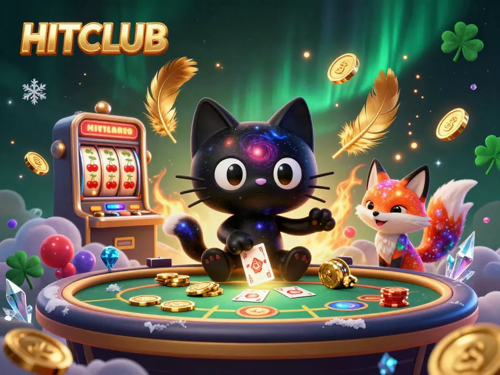 Win big at HITCLUB's cosmic casino with colorful characters and dynamic gameplay.