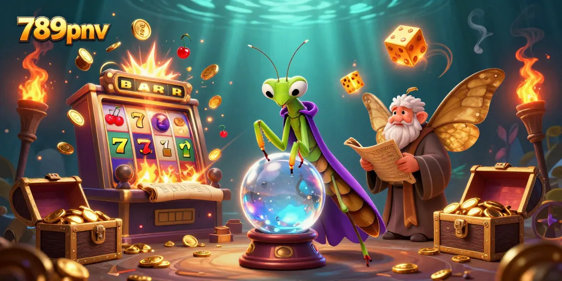 Experience thrilling gameplay at 789pnv with vibrant slot machines and mystical characters.