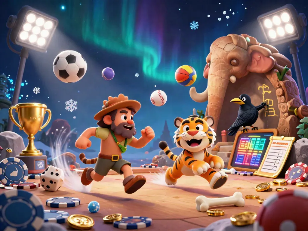 Experience 88vbet's vibrant 3D casino scene with lively characters and dynamic gaming elements.