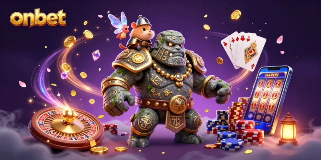 Experience captivating game play with onbet's immersive digital casino featuring magical characters and dazzling winnings.